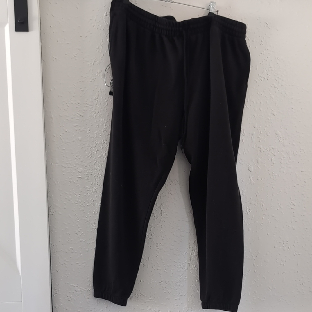 Terra & Sky - Black Sweat Pants Unisex 1X